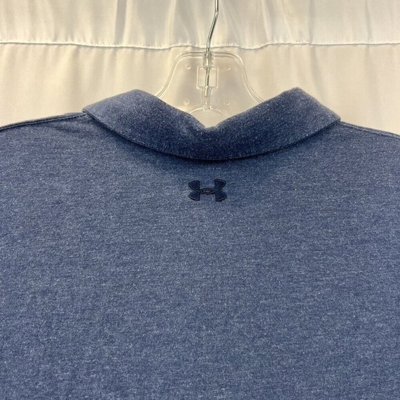 Under Armour Men's Navy Short Sleeved Polo Shirt Size XL - Picture 8 of 9